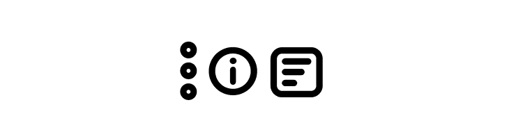 Arista Pro Icons Regular  Free Fonts Download