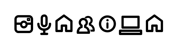 Arista Pro Icons Regular  Free Fonts Download