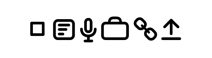 Arista Pro Icons Regular  Free Fonts Download