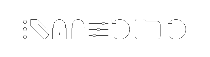 Arista Pro Icons Hairline  Free Fonts Download