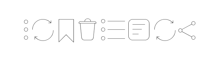 Arista Pro Icons Hairline  Free Fonts Download