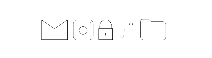 Arista Pro Icons Hairline  Free Fonts Download