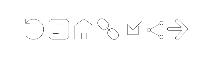 Arista Pro Icons Hairline  Free Fonts Download