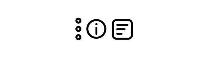 Arista Pro Icons Light  Free Fonts Download