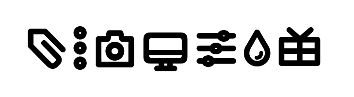 Arista Pro Icons SemiBold  Free Fonts Download