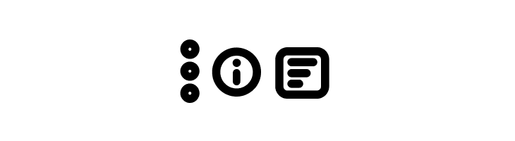 Arista Pro Icons SemiBold  Free Fonts Download