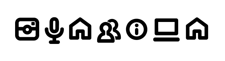 Arista Pro Icons SemiBold  Free Fonts Download