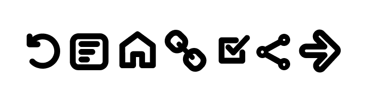 Arista Pro Icons SemiBold  Free Fonts Download