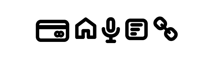 Arista Pro Icons SemiBold  Free Fonts Download