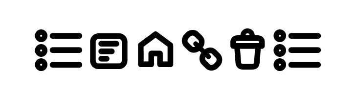 Arista Pro Icons SemiBold  Free Fonts Download