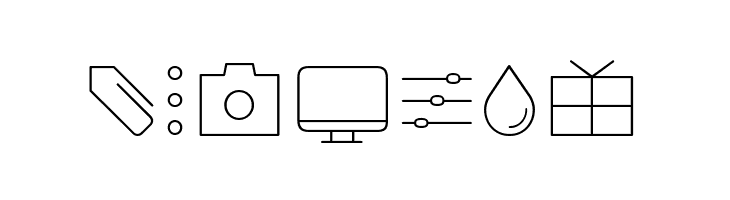 Arista Pro Icons Thin  Free Fonts Download