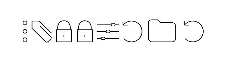 Arista Pro Icons Thin  Free Fonts Download