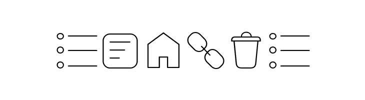 Arista Pro Icons Thin  Free Fonts Download