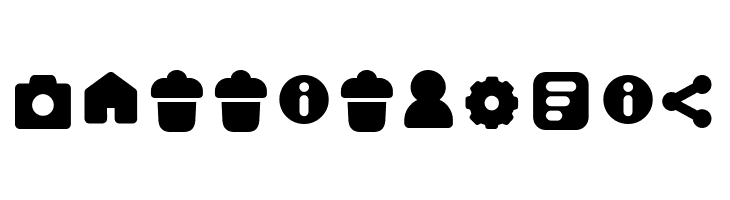 Arista Pro Icons Bold  Free Fonts Download