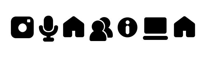 Arista Pro Icons Bold  Free Fonts Download