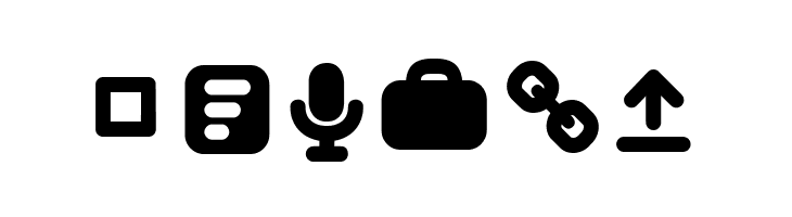 Arista Pro Icons Bold  Free Fonts Download