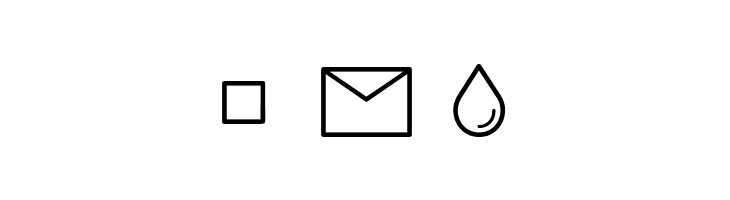 Arista Pro Icons ExtraLight  Free Fonts Download