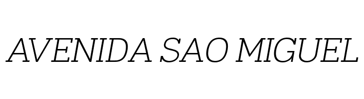 Napo Light Italic  Free Fonts Download