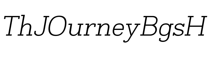 Napo Light Italic  Free Fonts Download