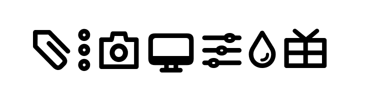 Aristotelica Icons Regular  Free Fonts Download