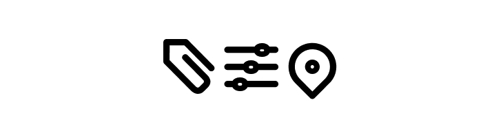 Aristotelica Icons Regular  Free Fonts Download