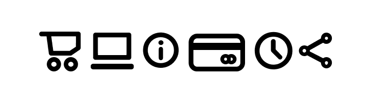 Aristotelica Icons Regular  Free Fonts Download