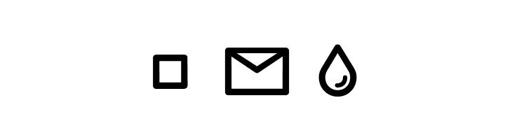 Aristotelica Icons Regular  Free Fonts Download