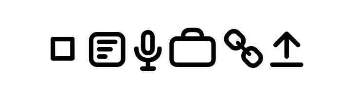 Aristotelica Icons Regular  Free Fonts Download