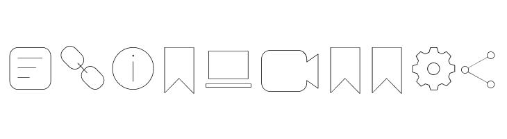 Aristotelica Icons Hairline  Free Fonts Download