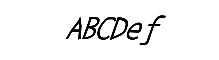 Abscissa Italic  Free Fonts Download