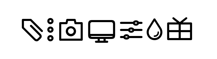 Aristotelica Icons Light  Free Fonts Download