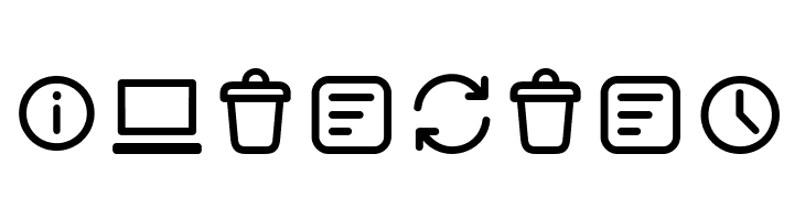 Aristotelica Icons Light  Free Fonts Download