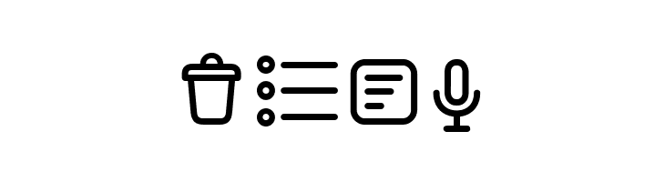 Aristotelica Icons Light  Free Fonts Download