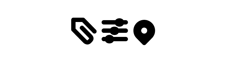 Aristotelica Icons Bold  Free Fonts Download