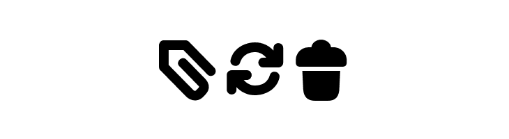 Aristotelica Icons Bold  Free Fonts Download