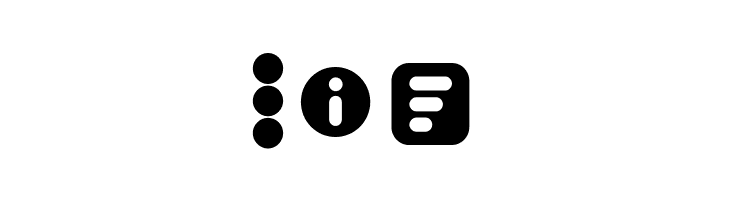 Aristotelica Icons Bold  Free Fonts Download