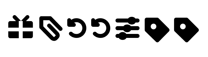 Aristotelica Icons Bold  Free Fonts Download