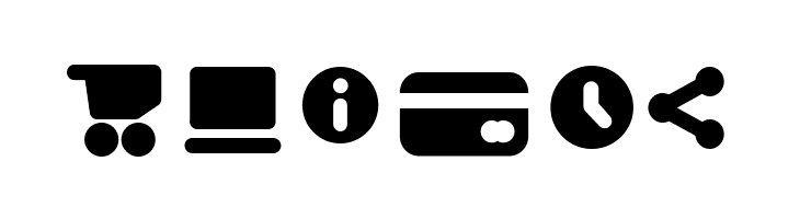 Aristotelica Icons Bold  Free Fonts Download