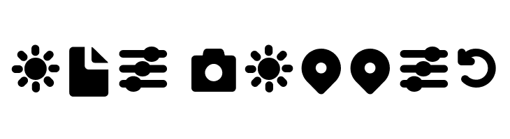 Aristotelica Icons Bold  Free Fonts Download