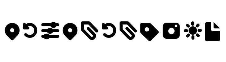 Aristotelica Icons Bold  Free Fonts Download