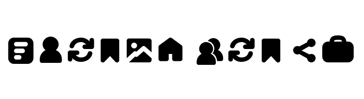 Aristotelica Icons Bold  Free Fonts Download