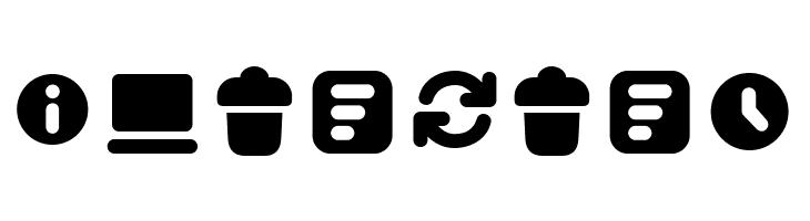 Aristotelica Icons Bold  Free Fonts Download