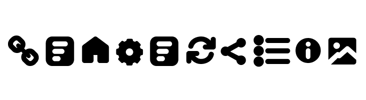 Aristotelica Icons Bold  Free Fonts Download