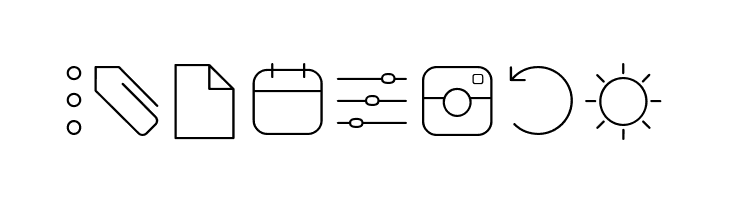 Aristotelica Icons Thin  Free Fonts Download