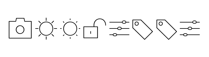 Aristotelica Icons Thin  Free Fonts Download