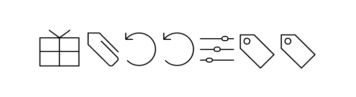 Aristotelica Icons Thin  Free Fonts Download