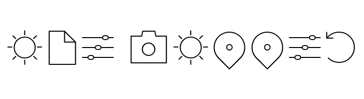 Aristotelica Icons Thin  Free Fonts Download