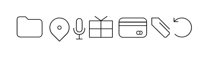 Aristotelica Icons Thin  Free Fonts Download