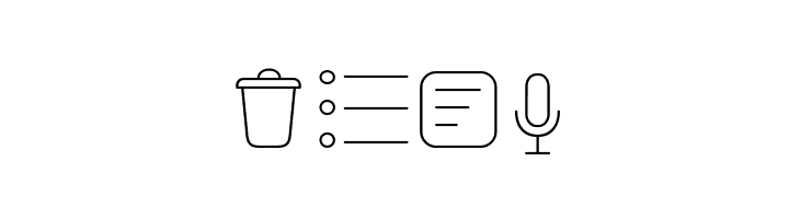 Aristotelica Icons Thin  Free Fonts Download