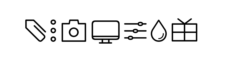 Aristotelica Icons ExtraLight  Free Fonts Download